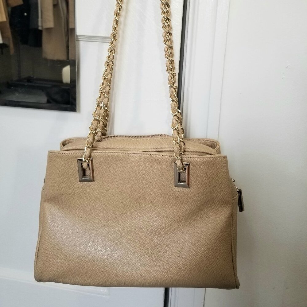 Ivanka Trump Elegant Shoulder Bag with chain straps